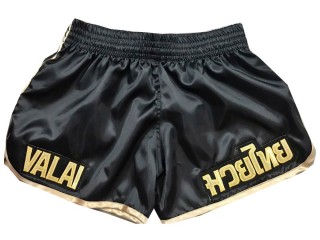 Short Boxe Thai Noir Personnalisé : KNSCUST-1049